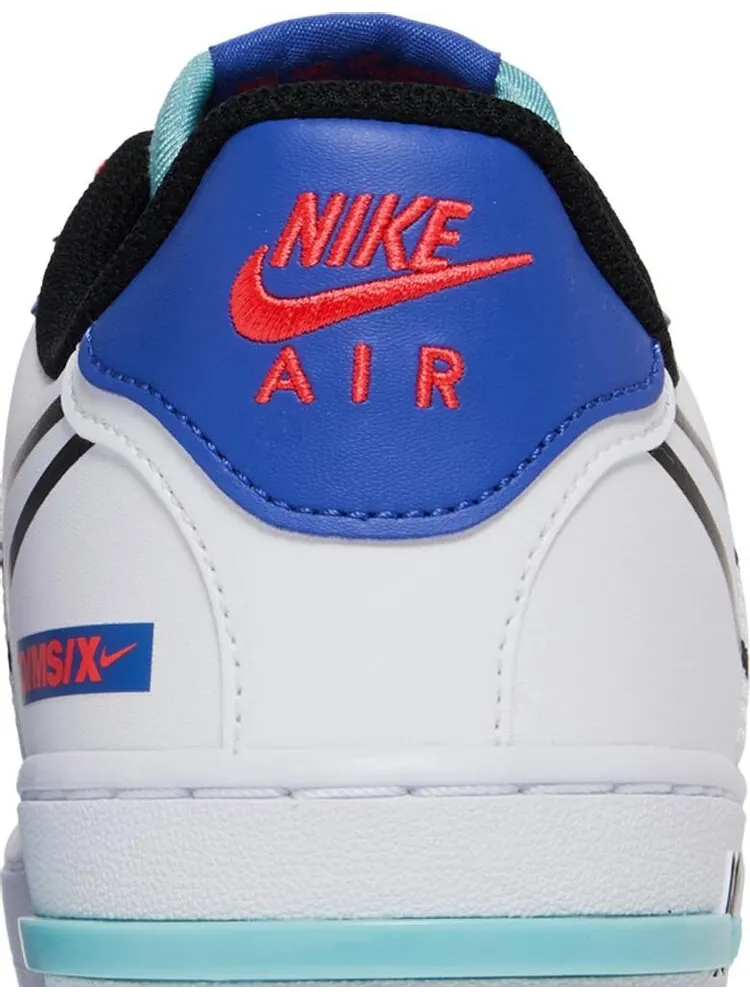 Кроссовки Nike Air Force 1 React GS 'Astronomy Blue Laser Crimson' — изображение 7 из 8, белый