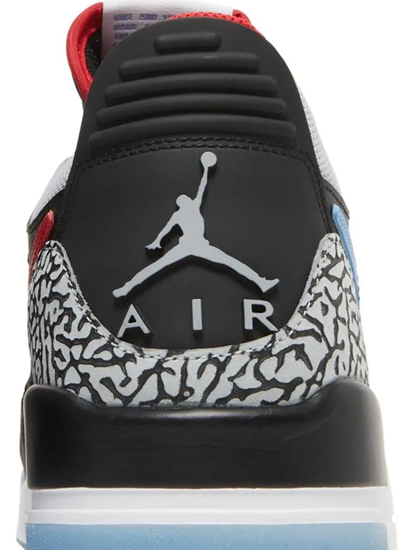 Кроссовки Jordan Legacy 312 Low Chicago Flag — изображение 7 из 8, черный