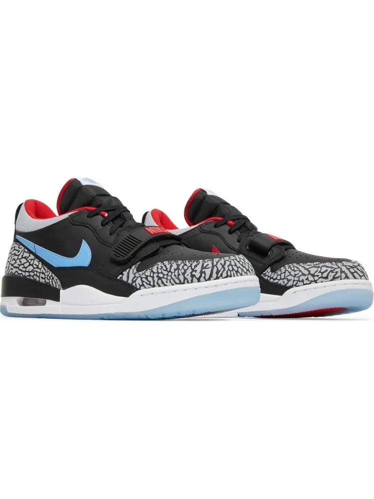 Кроссовки Jordan Legacy 312 Low Chicago Flag — изображение 8 из 8, черный