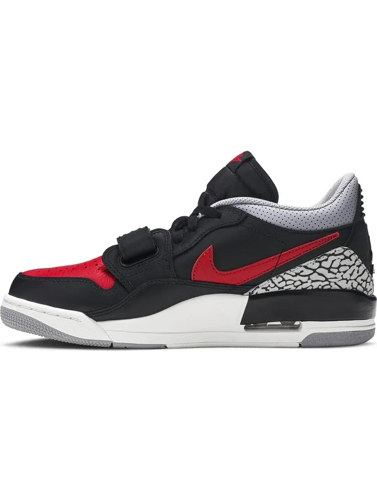 Кроссовки Jordan Legacy 312 Low Bred Cement — изображение 3 из 8, черный