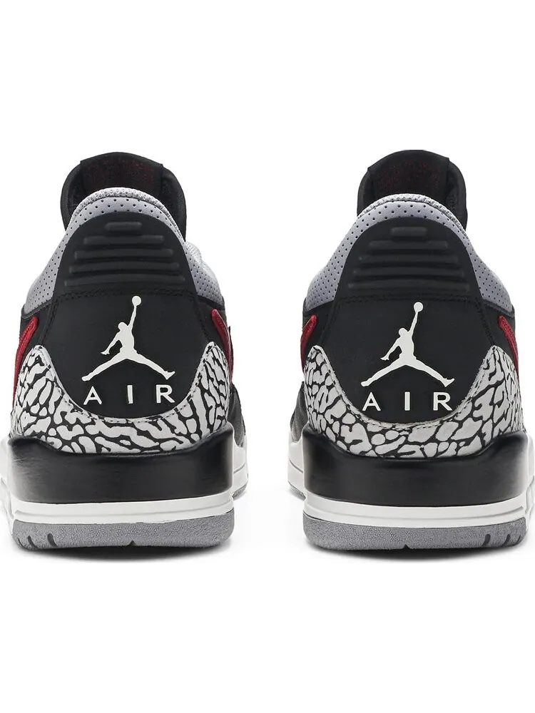 Кроссовки Jordan Legacy 312 Low Bred Cement — изображение 6 из 8, черный