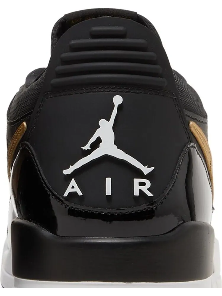 Кроссовки Jordan Legacy 312 Low Black Metallic Gold — изображение 7 из 8, черный