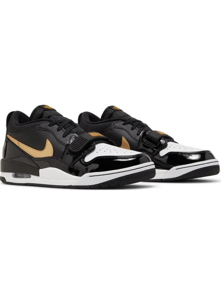 Кроссовки Jordan Legacy 312 Low Black Metallic Gold — изображение 8 из 8, черный