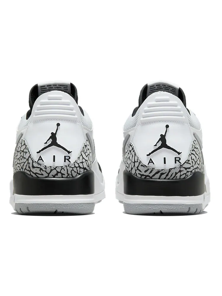 Кроссовки Jordan Legacy 312 Low Light Smoke Grey — изображение 5 из 6, черный/белый/серый