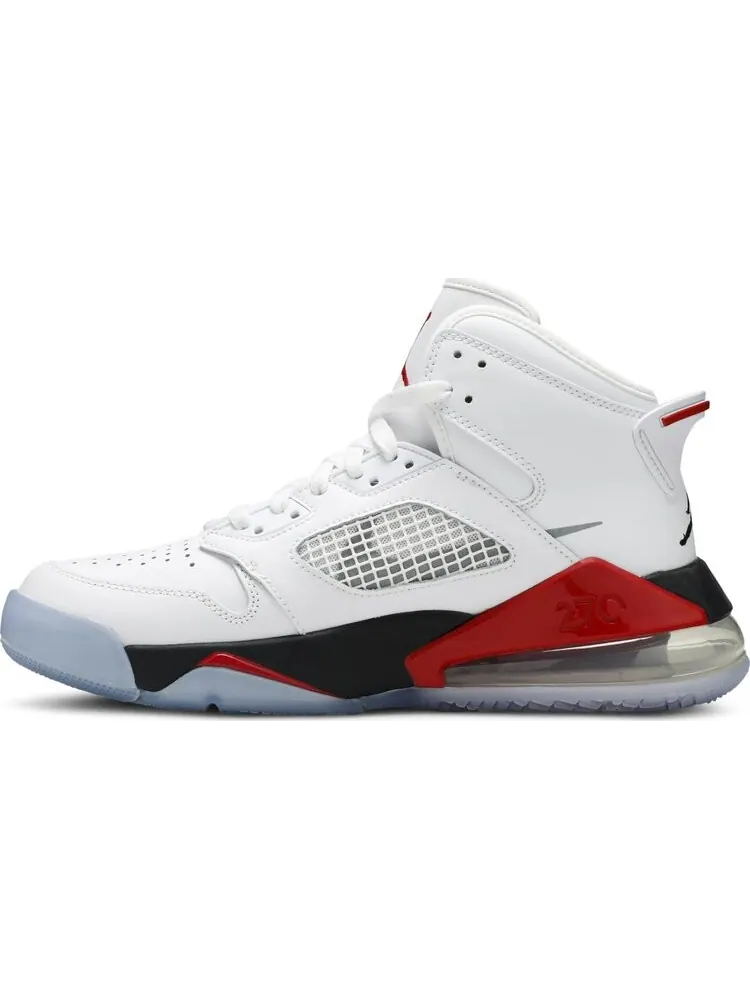 Кроссовки Jordan Mars 270 Fire Red — изображение 3 из 8, белый