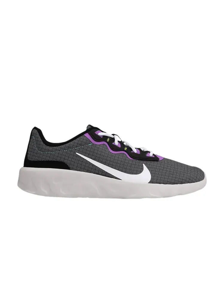 Кроссовки Explore Strada 'Black Bright Violet' — изображение 1 из 1, черный яркий фиолетовый
