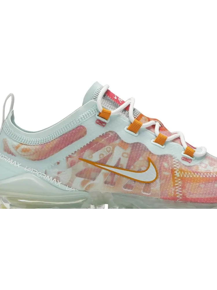 Кроссовки Nike Wmns Air VaporMax 2019 QS 'Teal Tint Ember' — изображение 2 из 8, бирюзовый