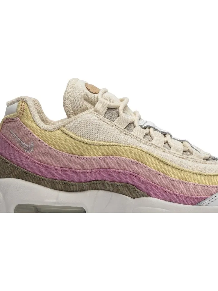 Кроссовки Nike Wmns Air Max 95 — изображение 2 из 8, кремовый/розовый