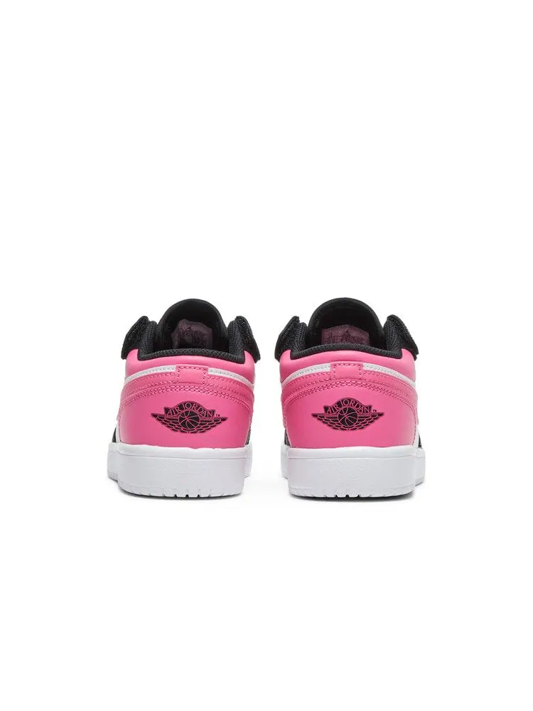 Кроссовки Air Jordan Air Jordan 1 Low ALT PS 'Pinksicle' — изображение 7 из 9, белый//черный