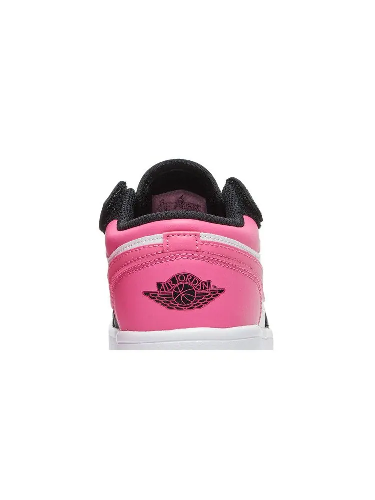 Кроссовки Air Jordan Air Jordan 1 Low ALT PS 'Pinksicle' — изображение 8 из 9, белый//черный