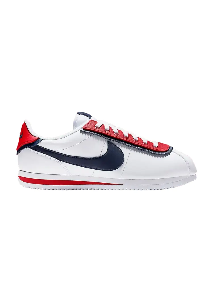 Кроссовки Nike Cortez Basic SE 'Double Layered Red Obsidian' — изображение 1 из 1, белый