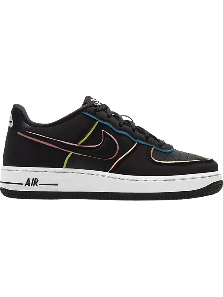 Кроссовки Nike Air Force 1 LV8 GS 'Outline' — изображение 1 из 1, черный