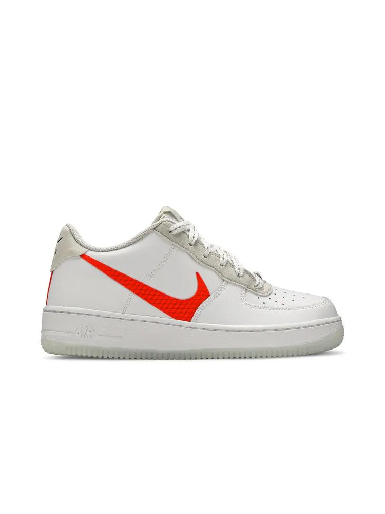 Кроссовки Nike Air Force 1 LV8 3 GS — изображение 1 из 8, белый оранжевый