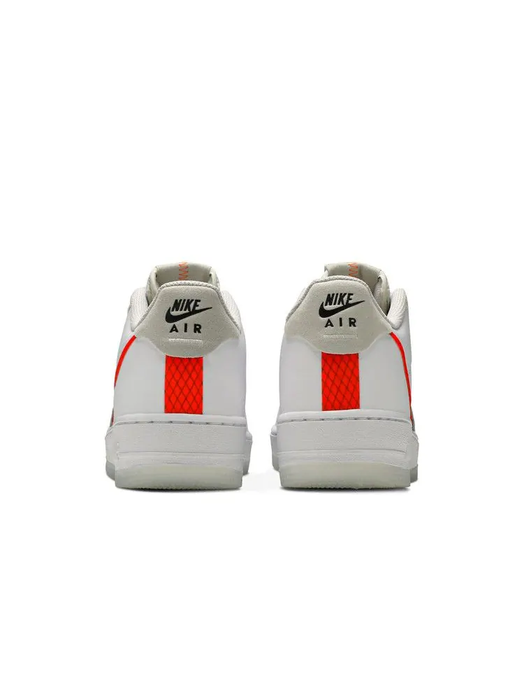 Кроссовки Nike Air Force 1 LV8 3 GS — изображение 6 из 8, белый оранжевый