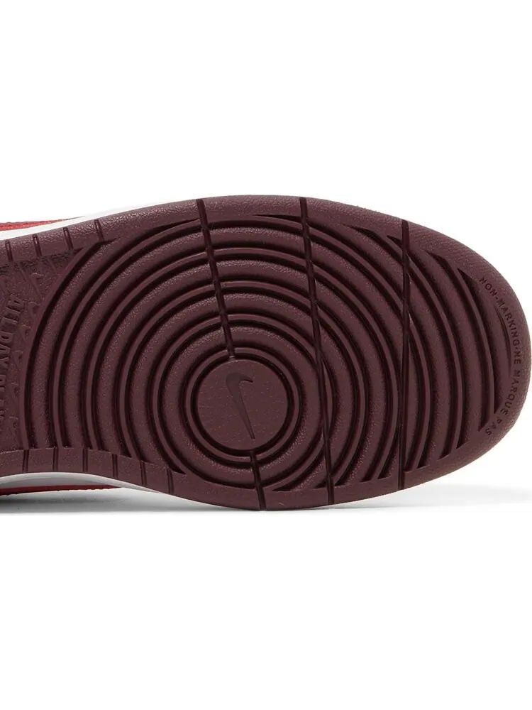 Кроссовки Nike Court Borough Mid 2 GS 'Pink Foam' — изображение 5 из 8, белый