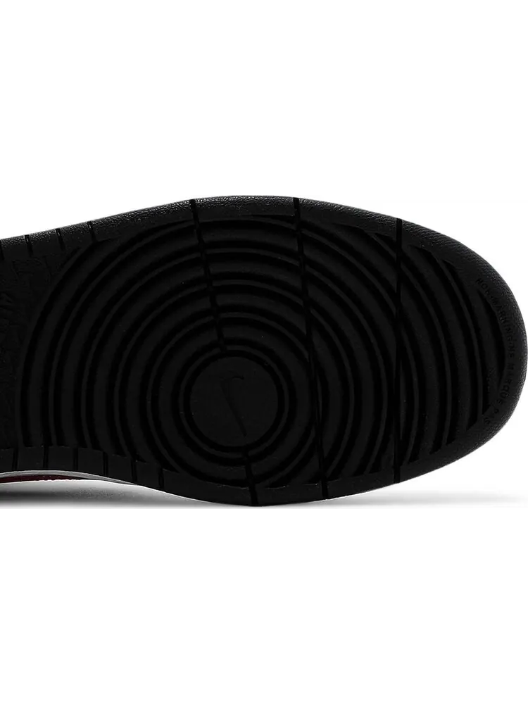 Кроссовки Nike Court Borough Mid 2 GS 'White University Red' — изображение 5 из 8, белый