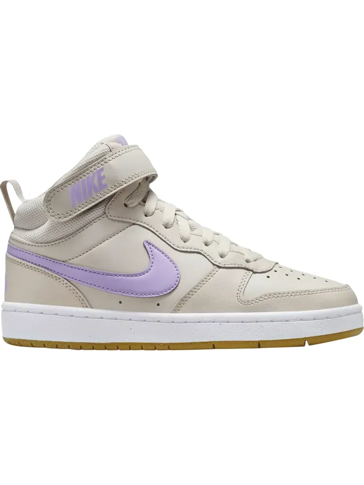 Кроссовки Court Borough Mid 2 GS 'Lilac Bloom' — изображение 1 из 1, коричневый