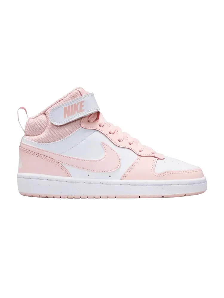 Кроссовки Nike Court Borough Mid 2 GS Echo Pink — изображение 1 из 1, розовый
