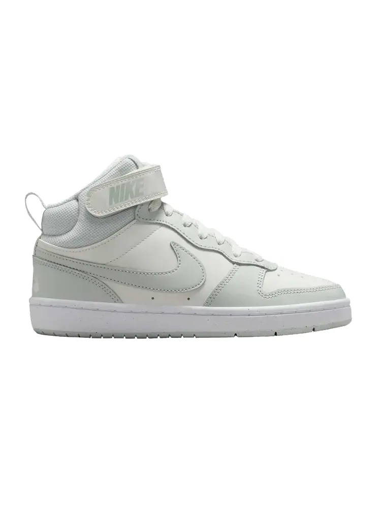 Кроссовки Court Borough Mid 2 GS 'Sail Light Silver' — изображение 1 из 1, светлый серебристый