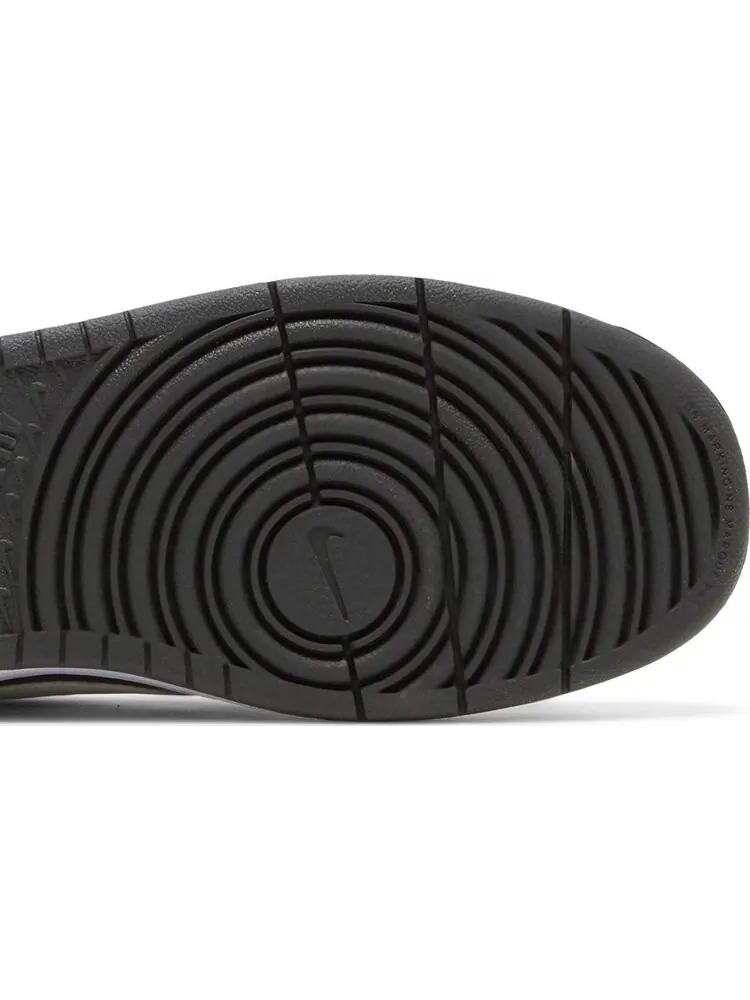 Кроссовки Nike Court Borough Mid 2 GS 'Medium Ash Light Silver' — изображение 5 из 8, серый