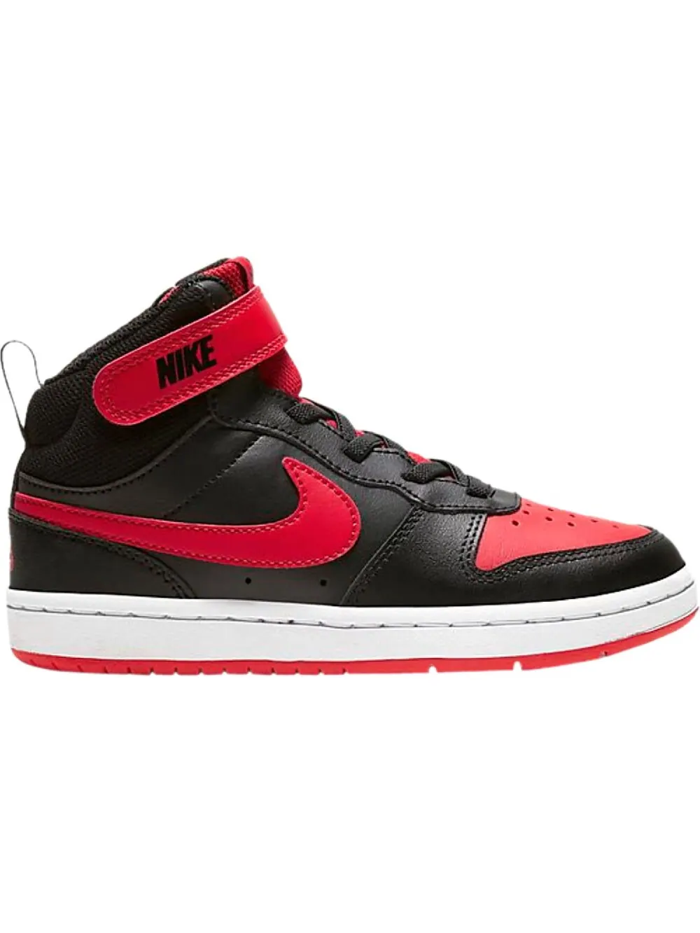 Кроссовки Nike Court Borough Mid 2 PSV Bred — изображение 1 из 1, черный/красный