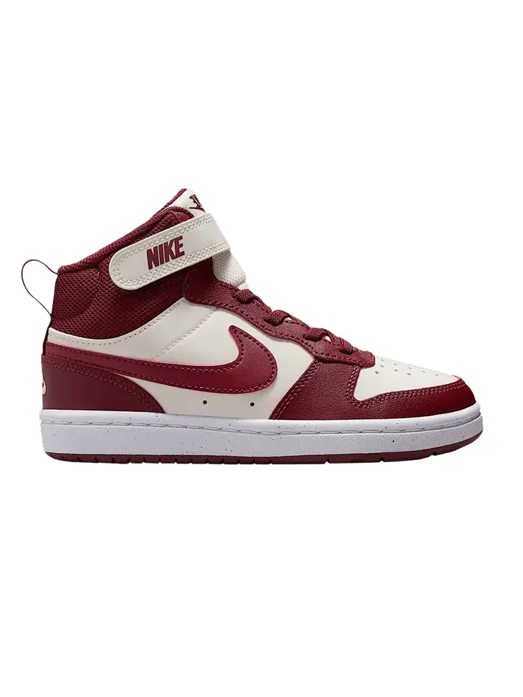 Кроссовки Nike Court Borough Mid 2 PSV — изображение 1 из 1, темный красный