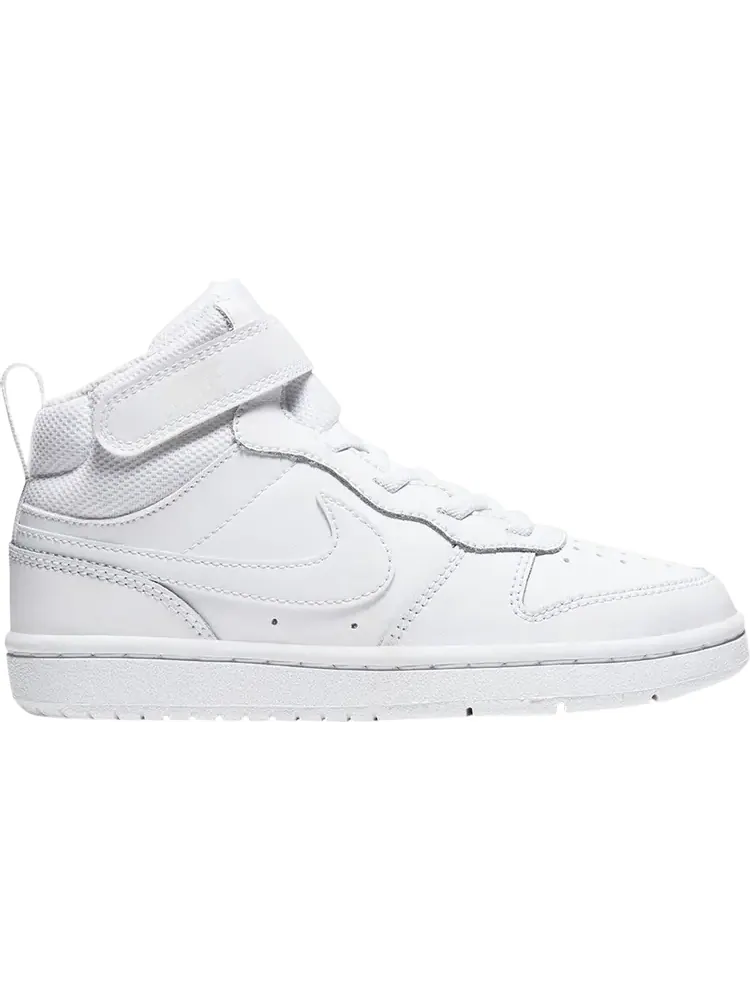 Кроссовки Nike Court Borough Mid 2 PSV 'Triple White' — изображение 1 из 1, белый