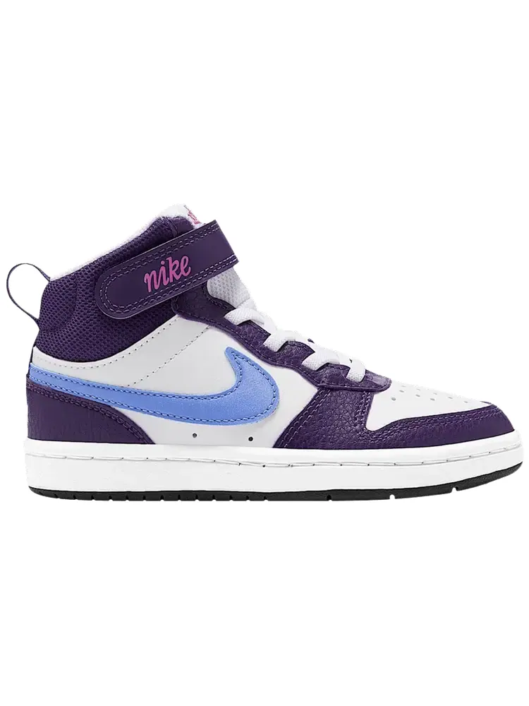Кроссовки Nike Court Borough Mid 2 PS — изображение 1 из 1, фиолетовый