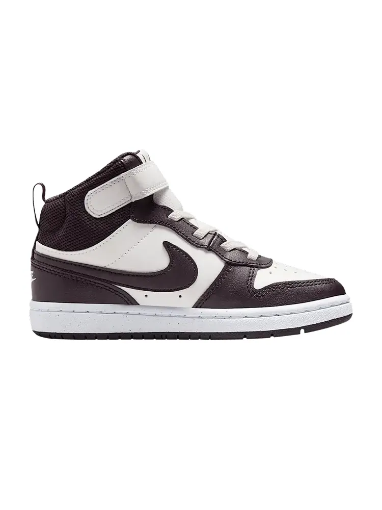 Кроссовки Nike Court Borough Mid 2 PS 'Sail Burgundy Ash' — изображение 1 из 1, черный