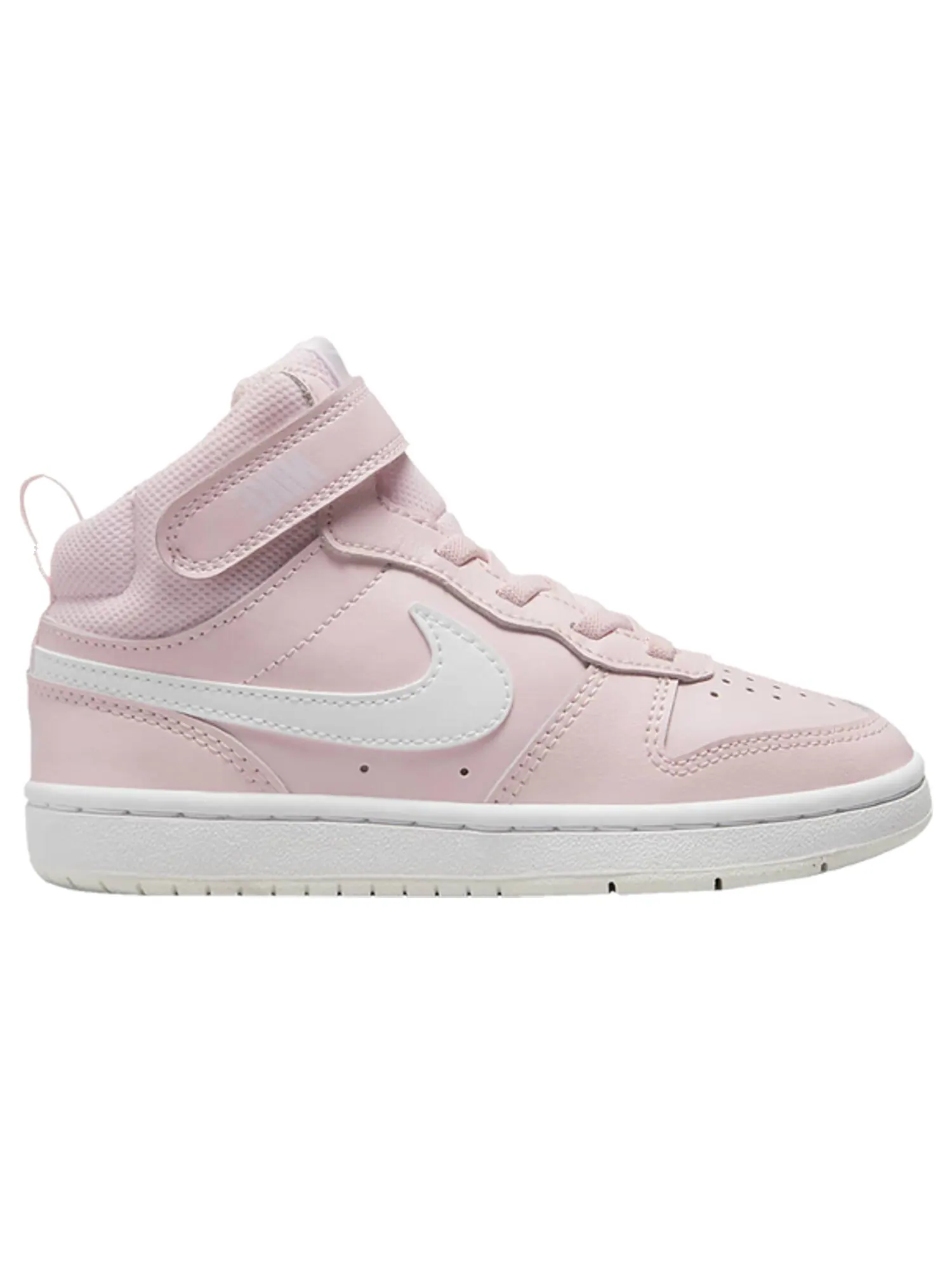 Кроссовки Nike Court Borough Mid 2 PS 'Pearl Pink White' — изображение 1 из 1, розовый