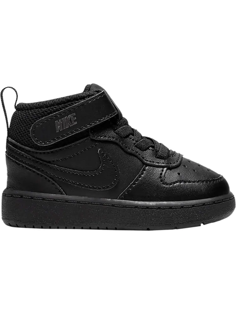 Кроссовки Nike Court Borough Mid 2 TD 'Triple Black' — изображение 1 из 1, черный