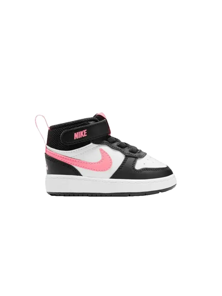 Кроссовки Nike Court Borough Mid 2 TD 'White Sunset Pulse' — изображение 1 из 1, черный//белый