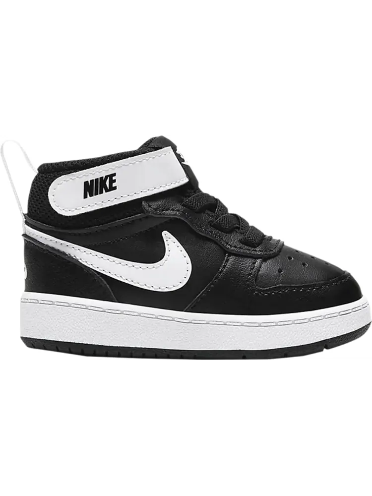 Кроссовки Nike Court Borough Mid 2 TD 'Black White' — изображение 1 из 1, черный
