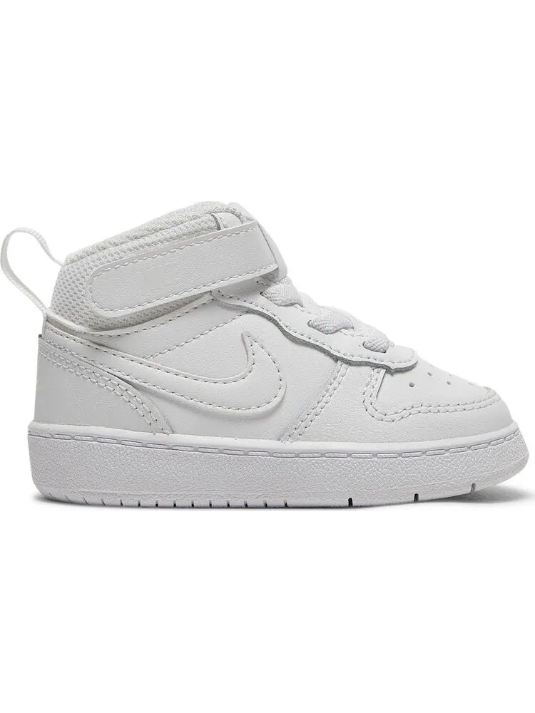Кроссовки Nike Court Borough Mid 2 TD 'Triple White' — изображение 1 из 8, белый