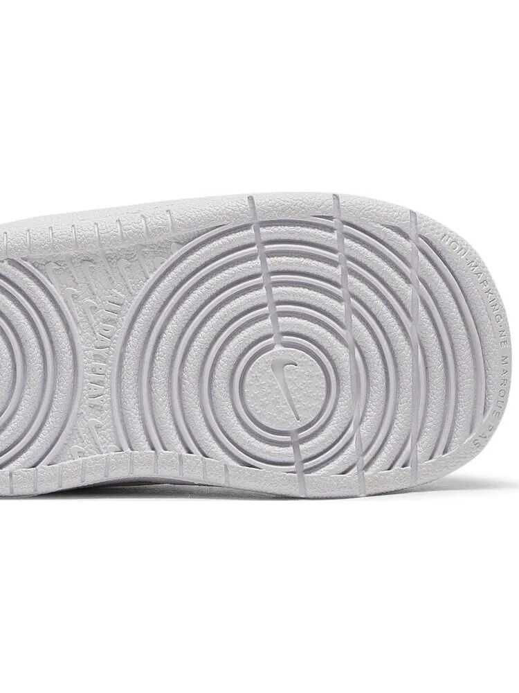 Кроссовки Nike Court Borough Mid 2 TD 'Triple White' — изображение 5 из 8, белый