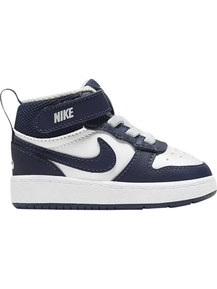 Кроссовки Nike Court Borough Mid 2 TD 'White Signal Blue' — изображение 1 из 1, синий