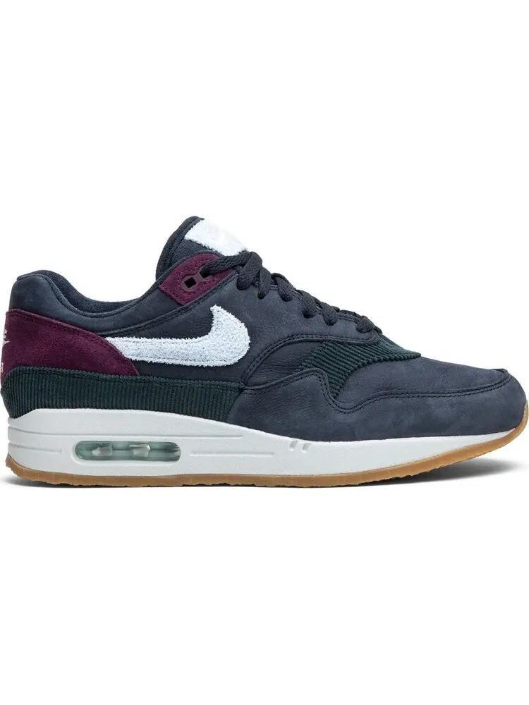 Кроссовки Nike Air Max 1 Premium 'Crepe Pack - Dark Obsidian' — изображение 1 из 8, синий