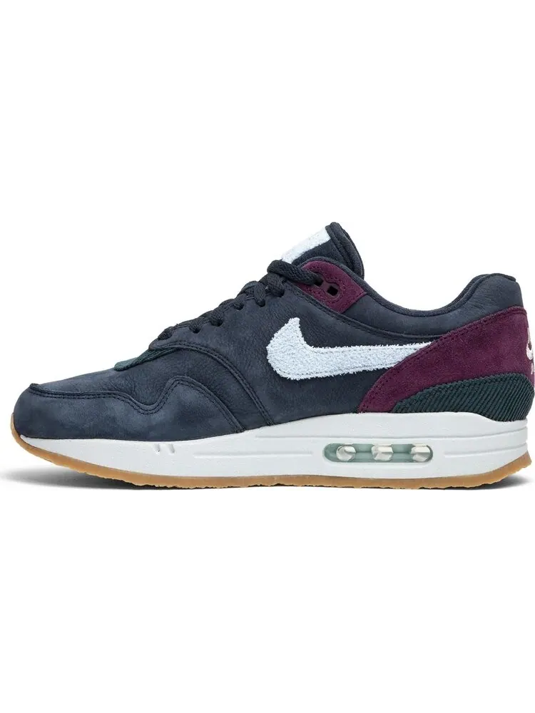 Кроссовки Nike Air Max 1 Premium 'Crepe Pack - Dark Obsidian' — изображение 3 из 8, синий