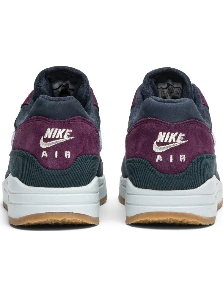 Кроссовки Nike Air Max 1 Premium 'Crepe Pack - Dark Obsidian' — изображение 6 из 8, синий