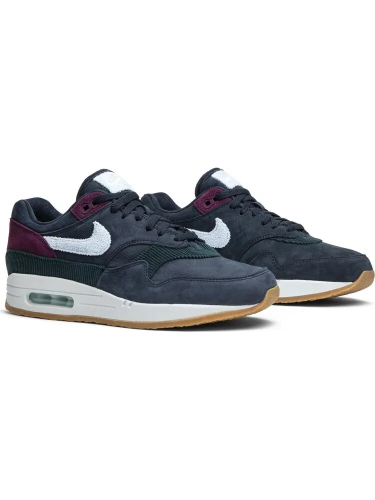 Кроссовки Nike Air Max 1 Premium 'Crepe Pack - Dark Obsidian' — изображение 8 из 8, синий