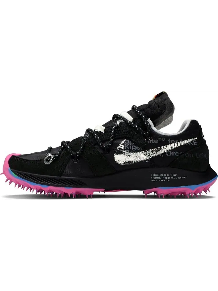 Кроссовки Nike Off-White x Wmns Air Zoom Terra Kiger 5 'Athlete in Progress - Black' — изображение 3 из 8, черный