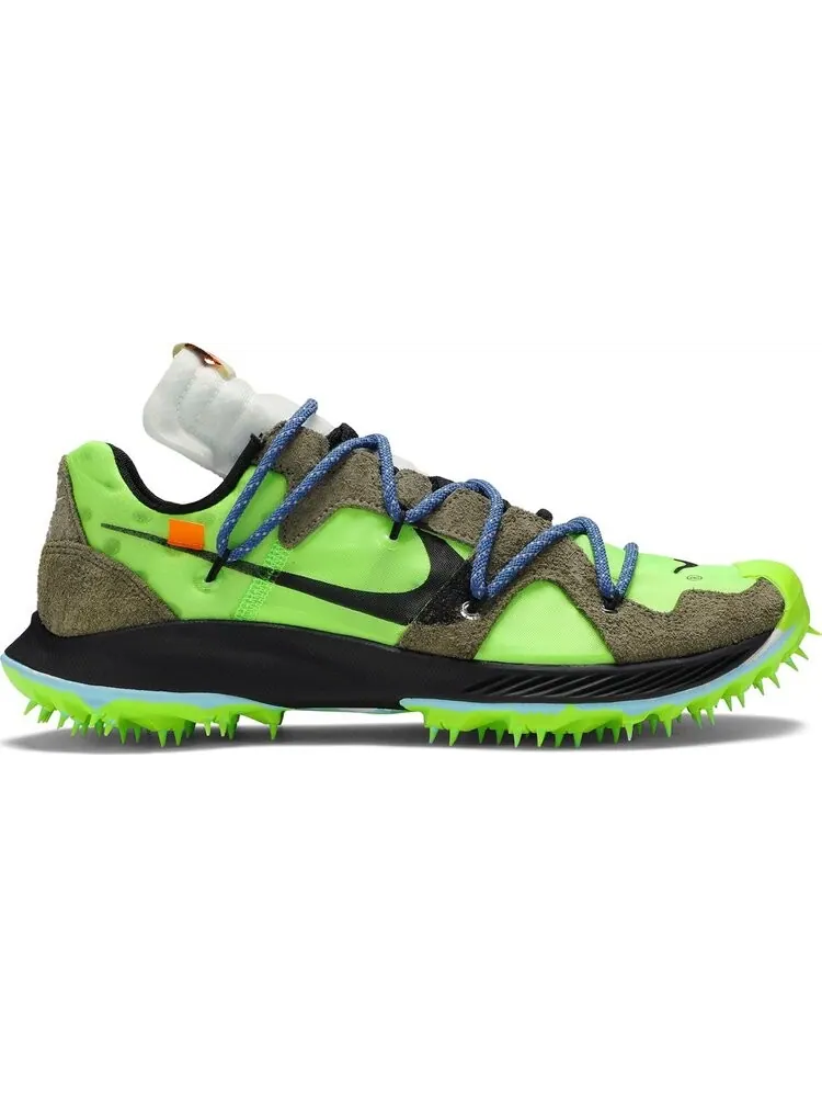 Кроссовки Nike Off-White x Wmns Air Zoom Terra Kiger 5 'Athlete in Progress - Electric Green' — изображение 1 из 8, зеленый
