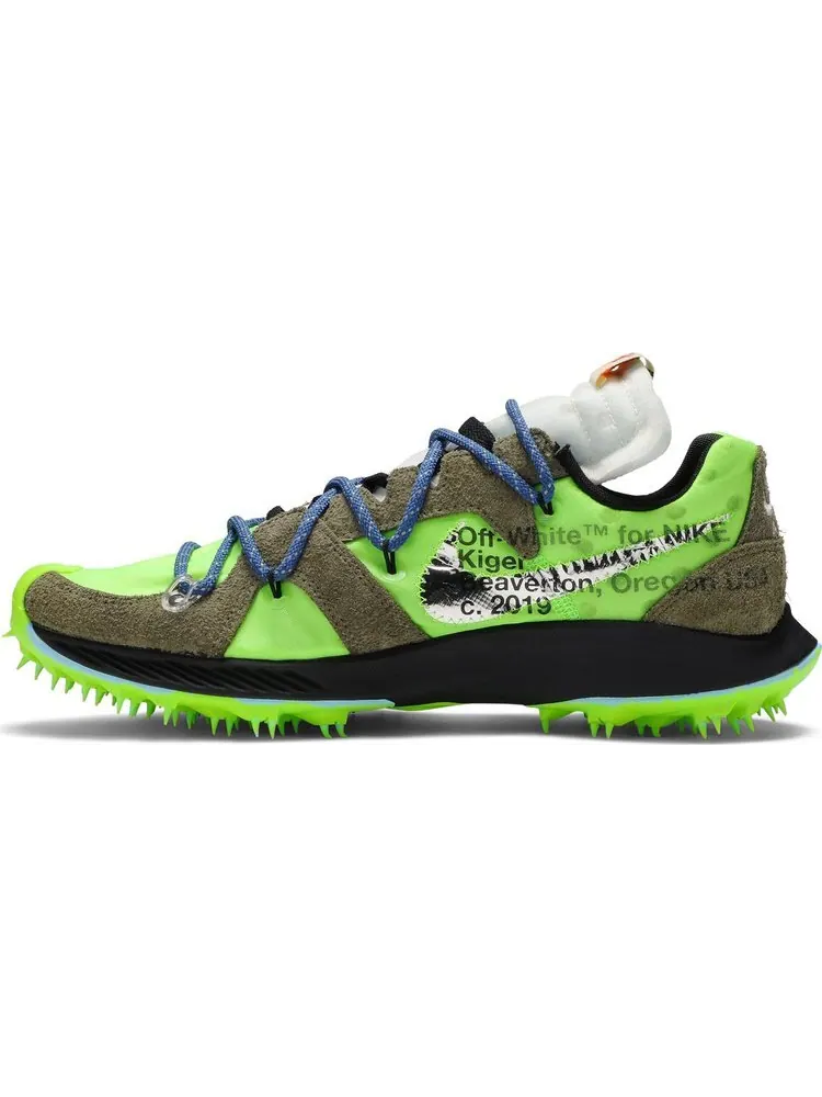 Кроссовки Nike Off-White x Wmns Air Zoom Terra Kiger 5 'Athlete in Progress - Electric Green' — изображение 3 из 8, зеленый