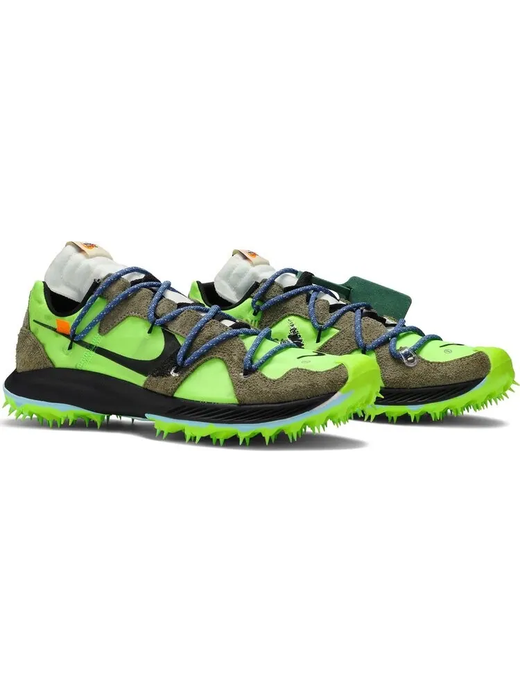 Кроссовки Nike Off-White x Wmns Air Zoom Terra Kiger 5 'Athlete in Progress - Electric Green' — изображение 8 из 8, зеленый