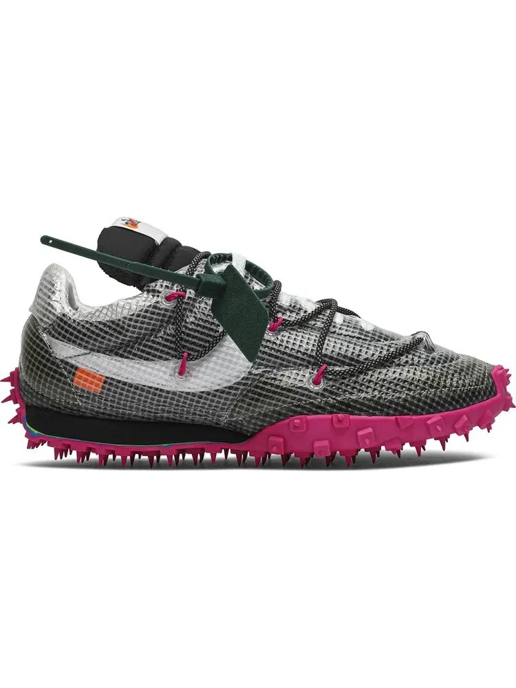 Кроссовки Nike Off-White x Wmns Waffle Racer 'Fuchsia' — изображение 1 из 8, черный