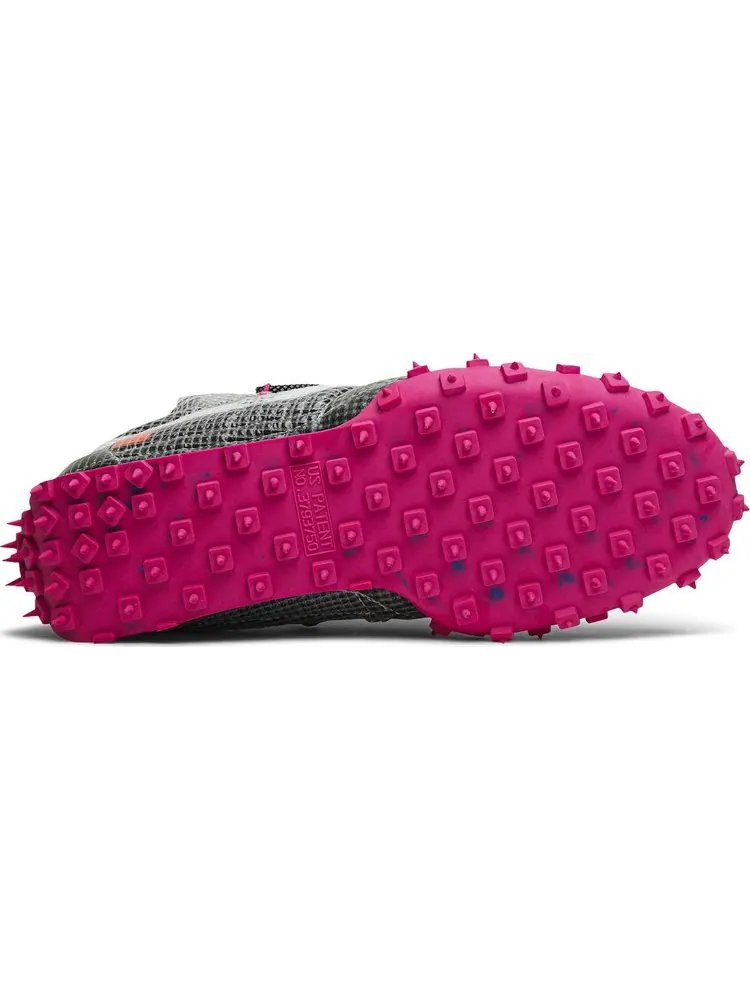 Кроссовки Nike Off-White x Wmns Waffle Racer 'Fuchsia' — изображение 4 из 8, черный