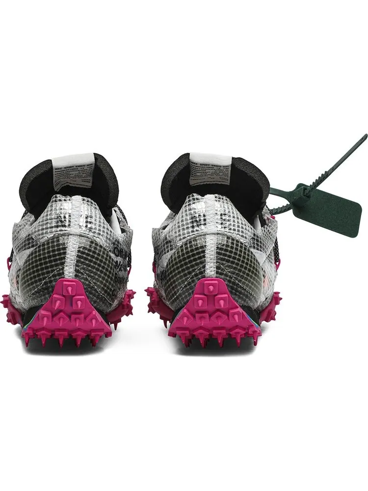 Кроссовки Nike Off-White x Wmns Waffle Racer 'Fuchsia' — изображение 6 из 8, черный