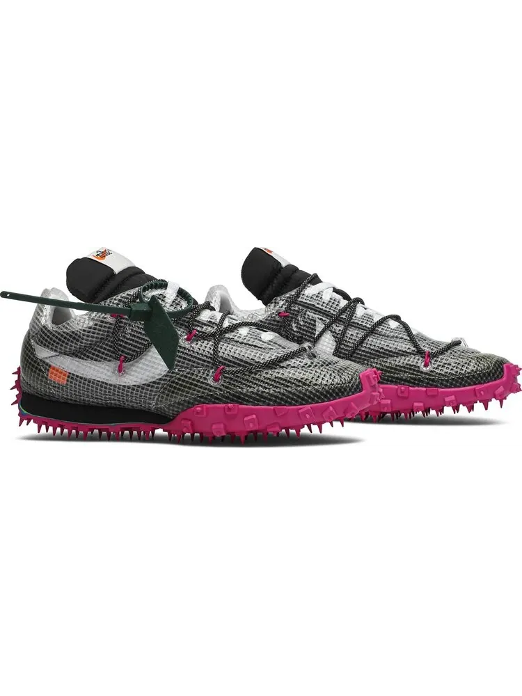 Кроссовки Nike Off-White x Wmns Waffle Racer 'Fuchsia' — изображение 8 из 8, черный