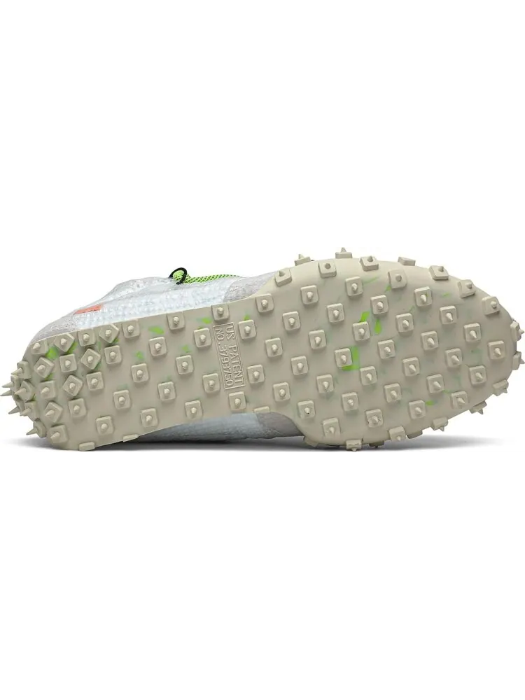 Кроссовки Nike Off-White x Wmns Waffle Racer 'Electric Green' — изображение 4 из 8, белый
