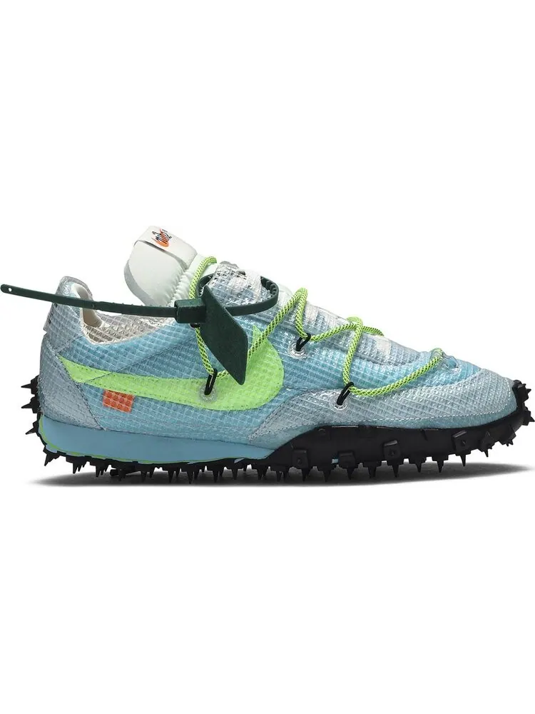 Кроссовки Nike Off-White x Wmns Waffle Racer 'Vivid Sky' — изображение 1 из 8, синий